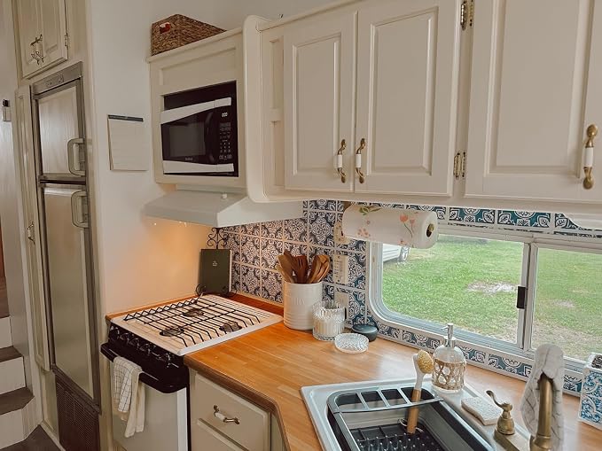 2nd Gen Paper Towel Holder Under Cabinet No Drilling, Self Adhesive or Drilling - Image 2