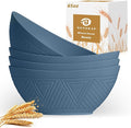 65 OZ Wheta Straw Bowls Set by BUSOKIP
