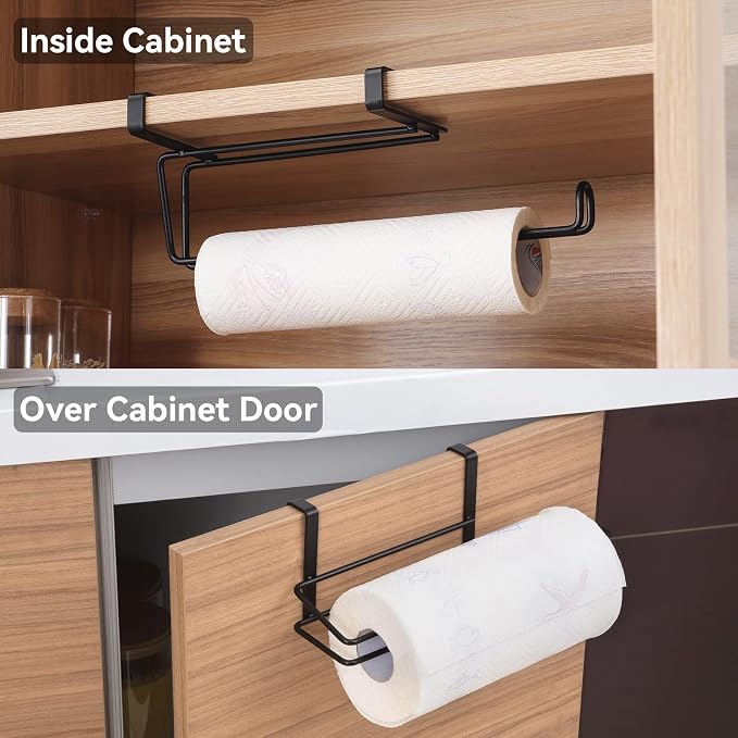 T.R.Sani. Bathroom Paper Towel Holders, Over Cabinet Door Paper Towel Holder - Image 3