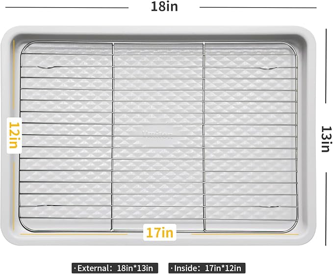 Nonstick Ceramic Baking Sheet - Image 2