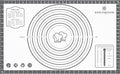 Silicone Mat, 26 x 16inch Extra Large Non-stick Pastry Baking Mat by DANIADEAN
