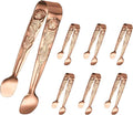 Mini Serving Tongs, Small serving tongs Stainless Steel Ice Tong, 4Inch Rose by Sunenlyst