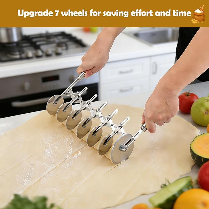 Juome 7 Wheel Pastry Cutter - Image 2