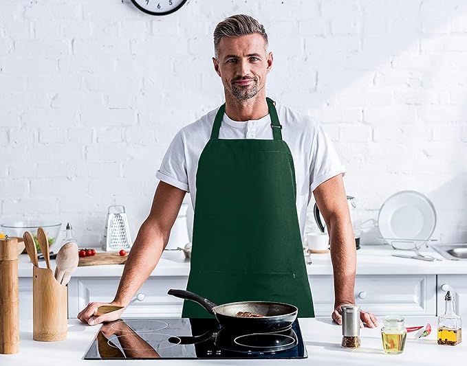 Utopia Kitchen 2 Pack Bib Apron, Adjustable - Image 7