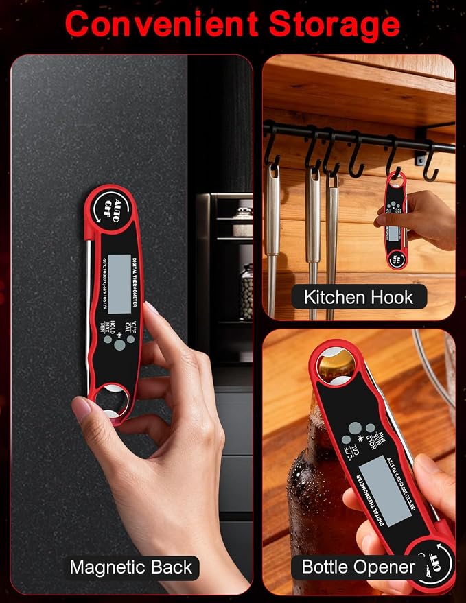 Meat Thermometer Digital, Instant Read Food Thermometer - Image 6