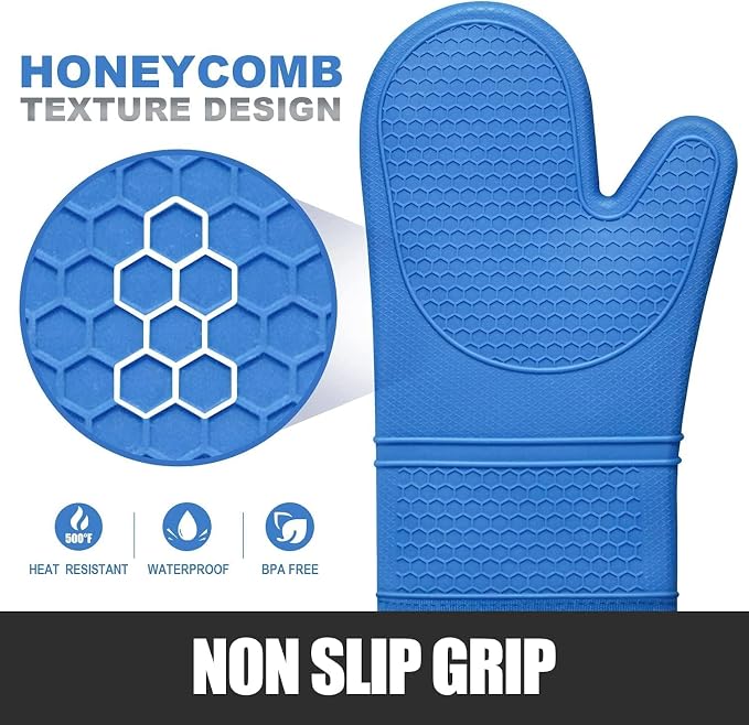 Rorecay 6pcs Oven Mitts and Pot Holders Sets - Image 3