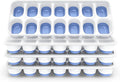 ChefAide Ice Cube Tray with Lid, 4 Packs 56 Cubes Durable Stackable Ice Cube by ChefAide
