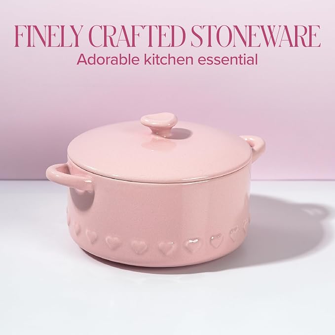 Paris Hilton Iconic Ceramic Stoneware Casserole Dish - Image 4