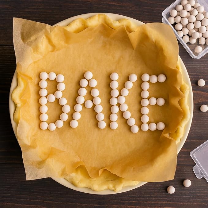 Mrs. Anderson's Baking Ceramic Pie Crust Weights, Natural Stoneware, - Image 6