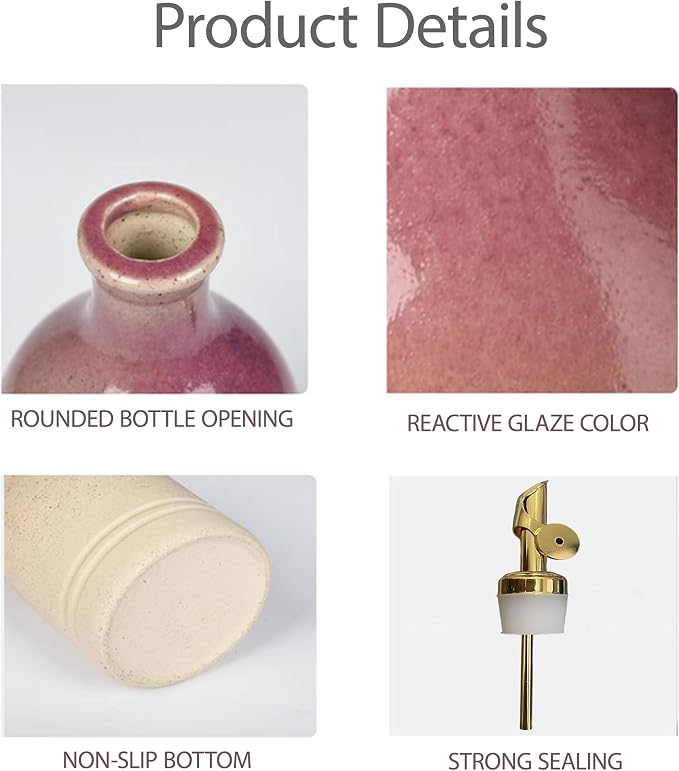 Ceramic Olive Oil Dispenser Bottle - Image 8