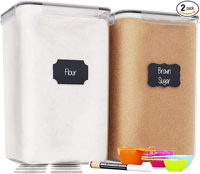 Chef's Path Extra Large Airtight Food Storage Containers by ChefsPath