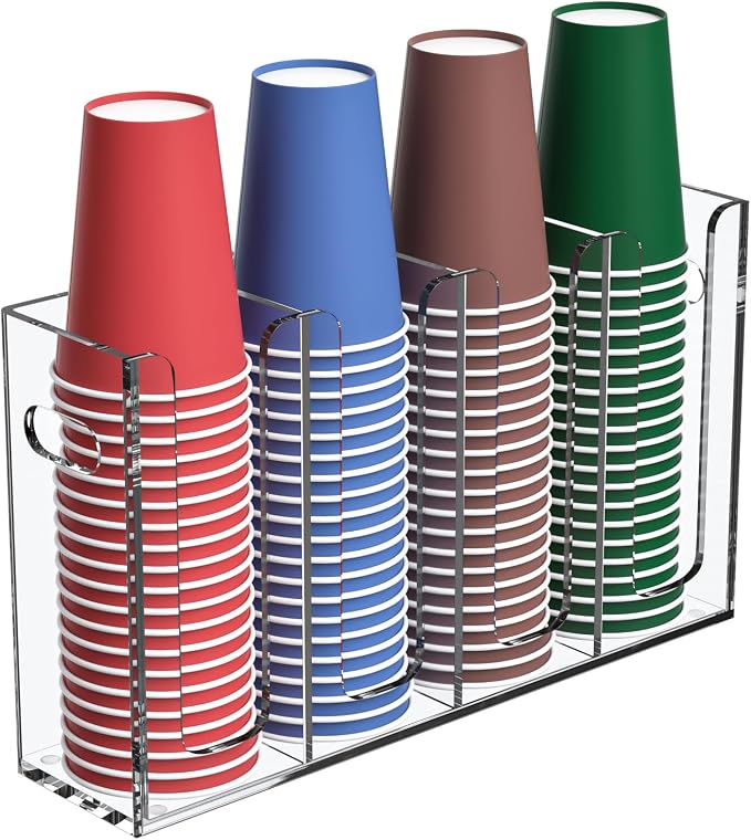 Disposable Coffee Cup Dispenser by BOSSCASA