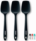 Silicone Spatula Set, High Heat Resistan Rubber Spoon Spatula, Non-Stick by VOVOLY