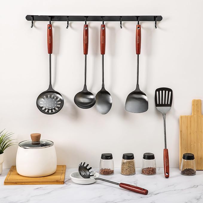 FJNATINH 304 Stainless Steel Kitchen Utensil Sets - Image 4