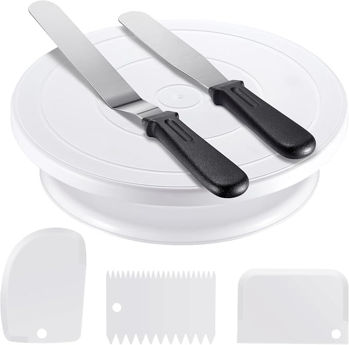 Kootek Cake Decorating Kit Baking Supplies Set Cake Turntable by Kootek