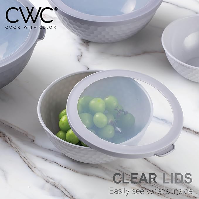 COOK WITH COLOR Mixing Bowls with Lids - Image 6