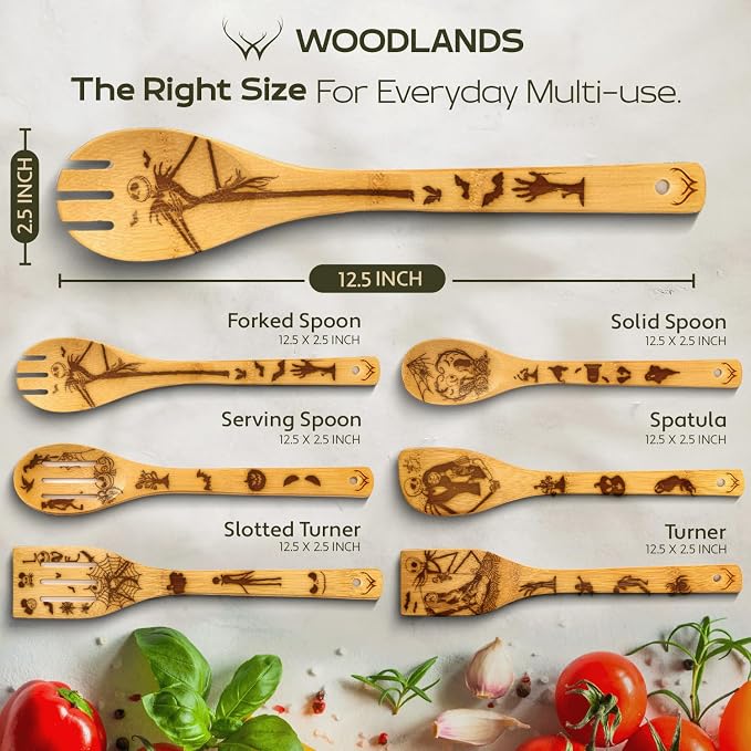 Nightmare Wooden Spoons for Cooking Before Christmas - Image 4