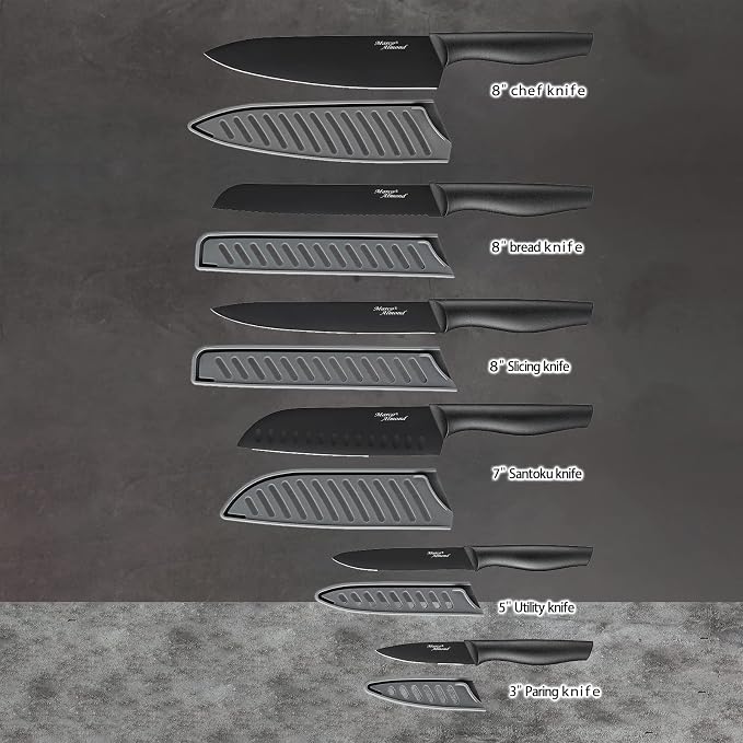 Kitchen Knife Set, KYA38 12-Piece Kitchen Knives Set - Image 2