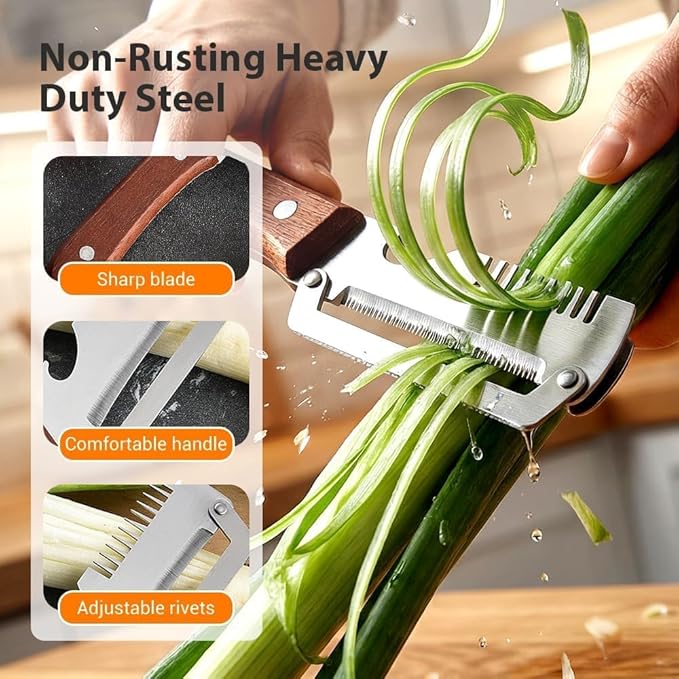 Multifunctional Vegetable Peeler, 3-in-1 Peelers - Image 3