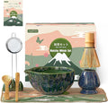 Clay&Fire Matcha Whisk Set，9 Pcs Ceramic Matcha Set, 15 OZ Matcha Bowl by FocusonMatchaWhiskSet