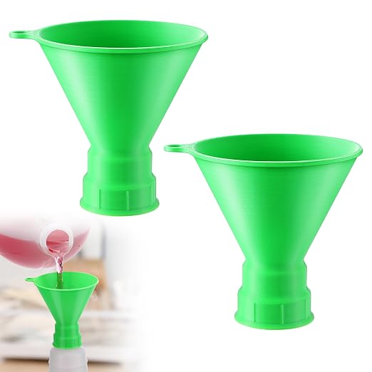 Threaded Funnel Easy Fill Funnel, Twist On Empty Spray Bottle Refill Adapter Fit by Unknown