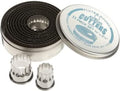 Ateco Fluted Edge Round Cutters in Graduated Sizes, Stainless Steel by Ateco