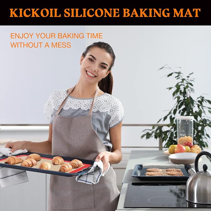 Silicone Baking Mats Quarter Sheet 3 Pack - Image 7
