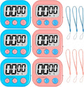 ZILLEEN Classroom Timer for Kids Teachers 6 Pack Digital Timers by ZILLEEN