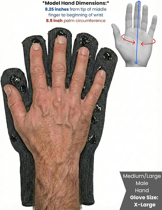 Oven Gloves with Fingers - Image 5