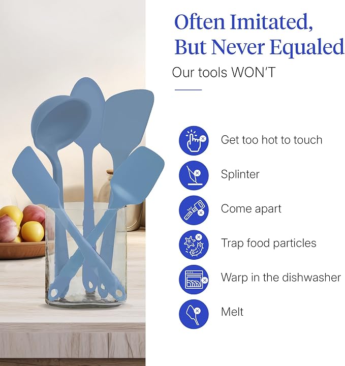 GIR: Get It Right 5-Piece Silicone Ultimate Kitchen utensils set - Image 5