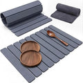 Stone Drying Mat for Kitchen Counter 16x24 Inch, Diatomaceous Dish Drying Mat by BSTUR