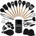 Country Kitchen Non Stick Silicone Utensil Set by CountryKitchen