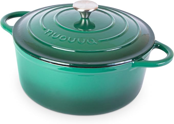 Nuovva Enamelled Cast Iron Dutch Oven Pot by Nuovva