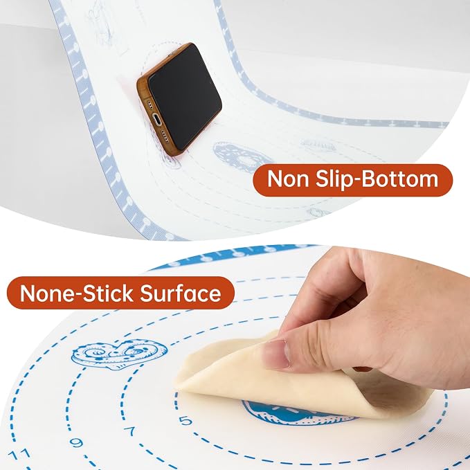 Silicone Baking Mat with 10 Useful Recipes, Silicone Mat - Image 7