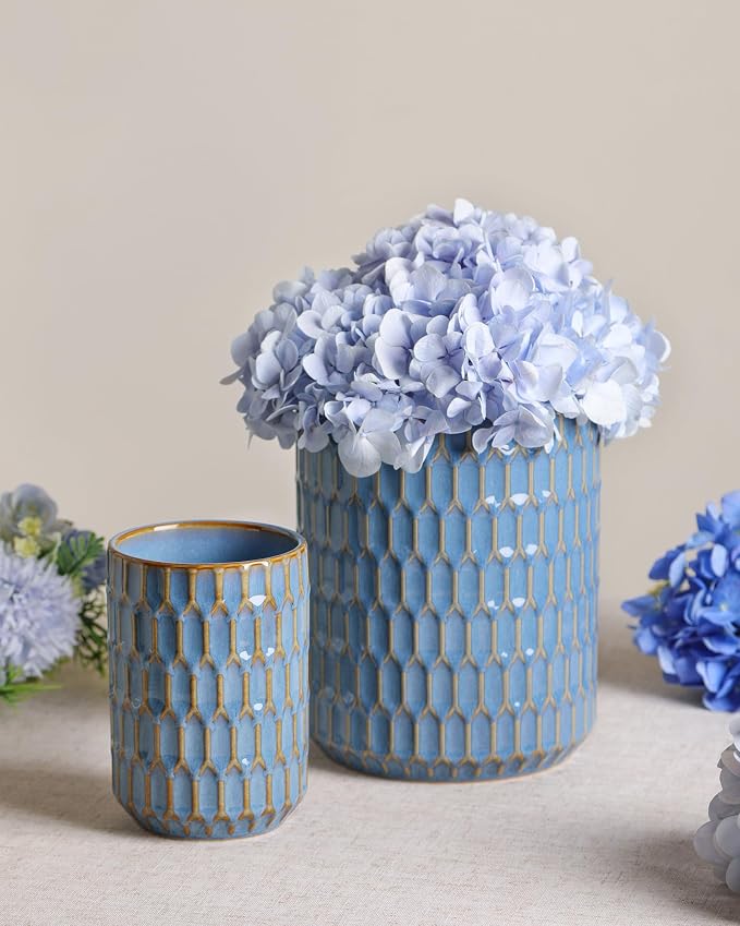 Utensil Holder, 7.5"+5.3" Ceramic Kitchen Utensil Holder - Image 2