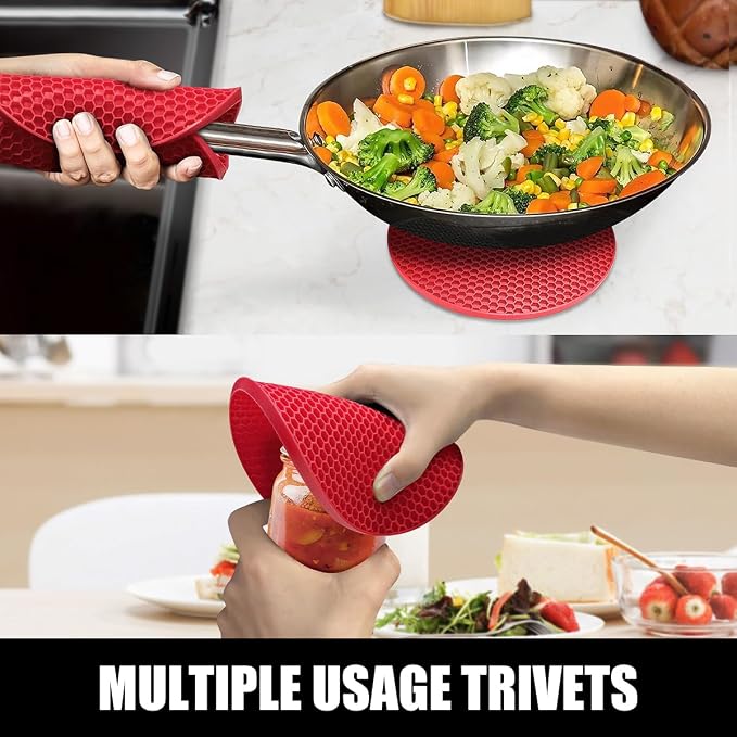 Rorecay 6pcs Oven Mitts and Pot Holders Sets - Image 7