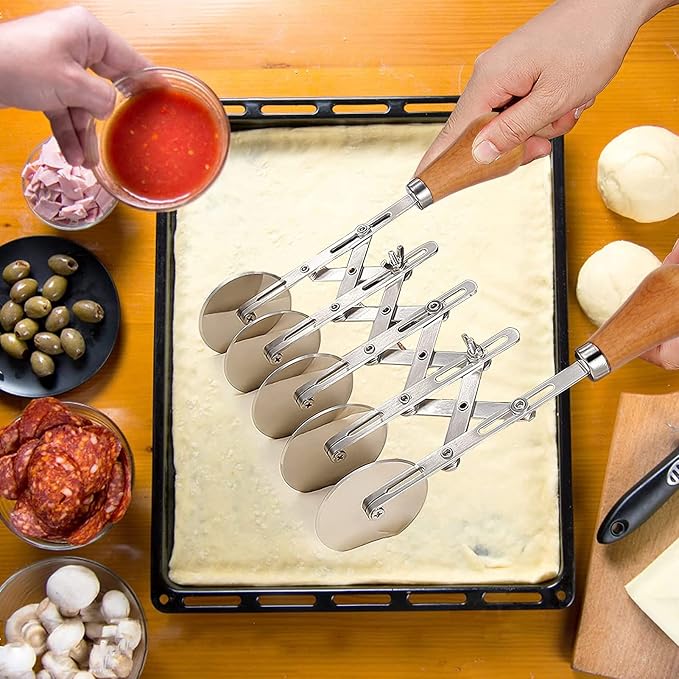 Juome 5 Wheel Pastry Cutter - Image 6
