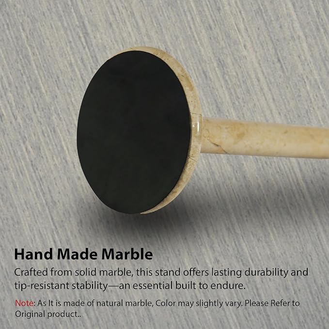 Handmade Ivory Marble Paper Towel Holder – Beige or Ivory Natural Stone - Image 8