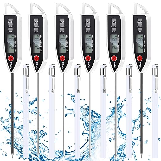 Copkim 6 Set Waterproof Food Thermometer by Copkim
