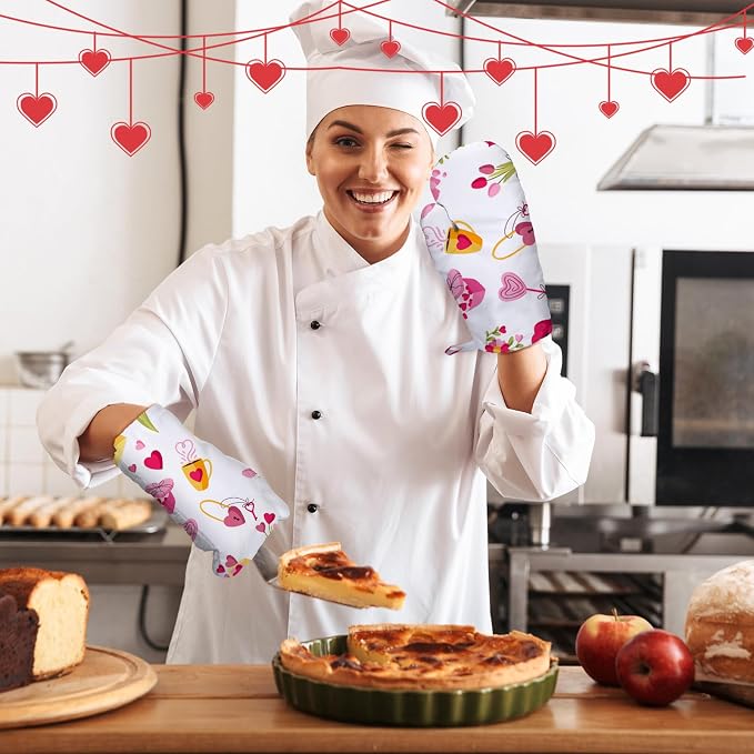 Patelai 20 Pieces Blank Sublimation Oven Mitts Set Include Blank Sublimation - Image 2