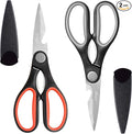 LIVINGO 8" Kitchen Scissors All Purpose by LIVINGO