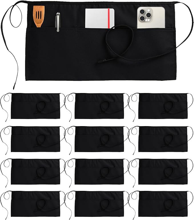 Utopia Wear 12 Pack Server Aprons by UTOPIAWEAR