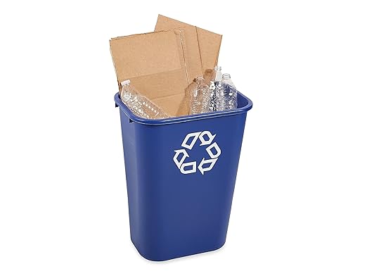 Rubbermaid Commercial Products Deskside Recycling Can, 10.25-Gallon/41-Quart - Image 5