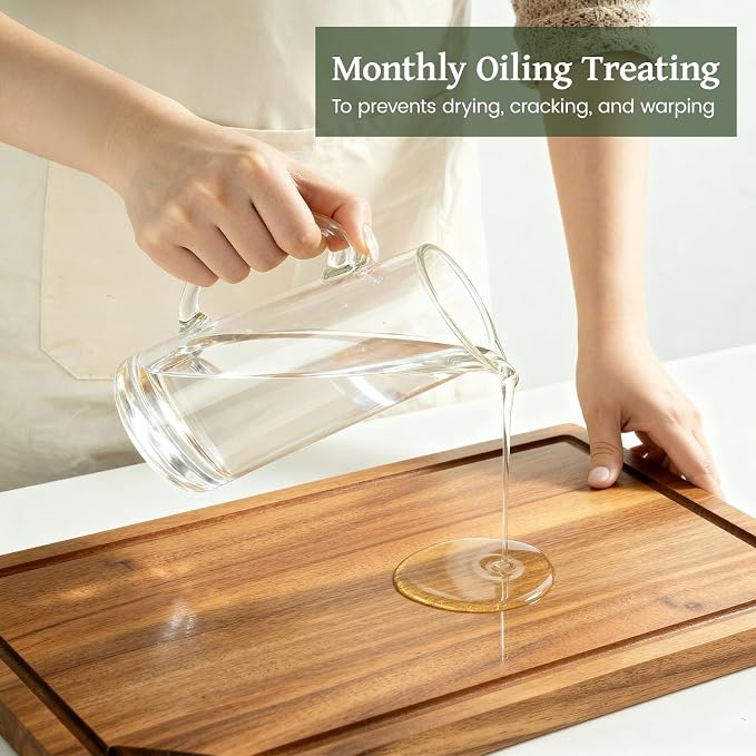 Kikcoin Acacia Wood Cutting Boards - Image 8
