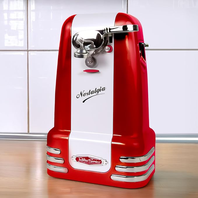 Nostalgia Retro Electric Can Opener - Image 6