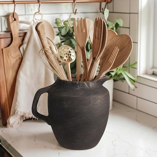 Potchen Rustic Kitchen Utensil Holder - Image 5