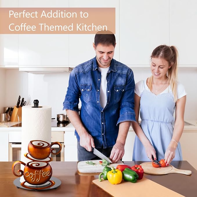 Standing Paper Towel Roll Holder Countertop - Image 7