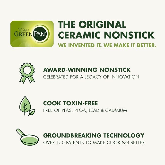 GreenPan Silicone 5 Piece Cooking Utensil Set, Slotted & Solid Spoon, Flexible - Image 7