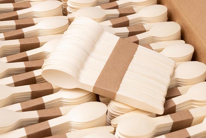Disposable Wooden Cutlery Set - Image 8