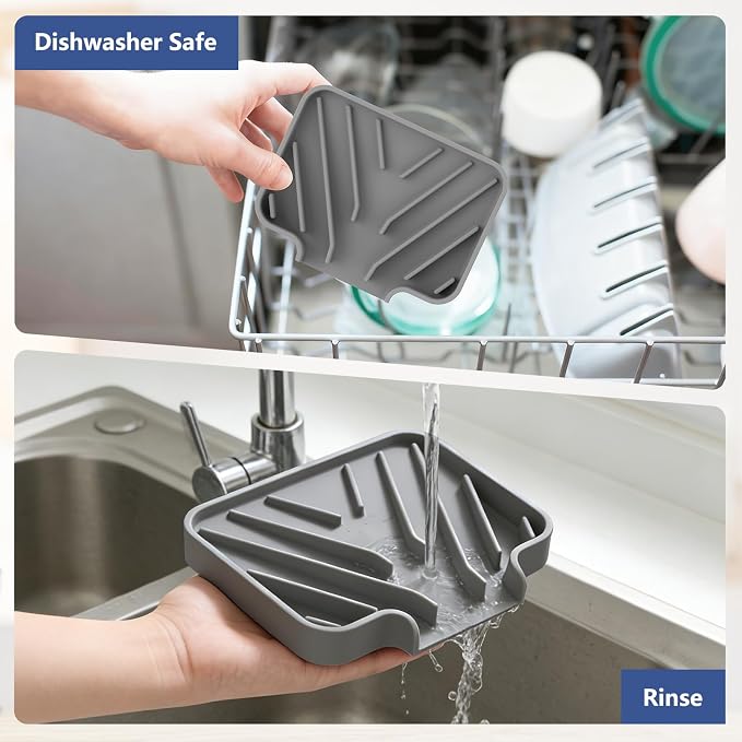 JACZZO Silicone Soap Dish for Shower and Bathroom - Image 5